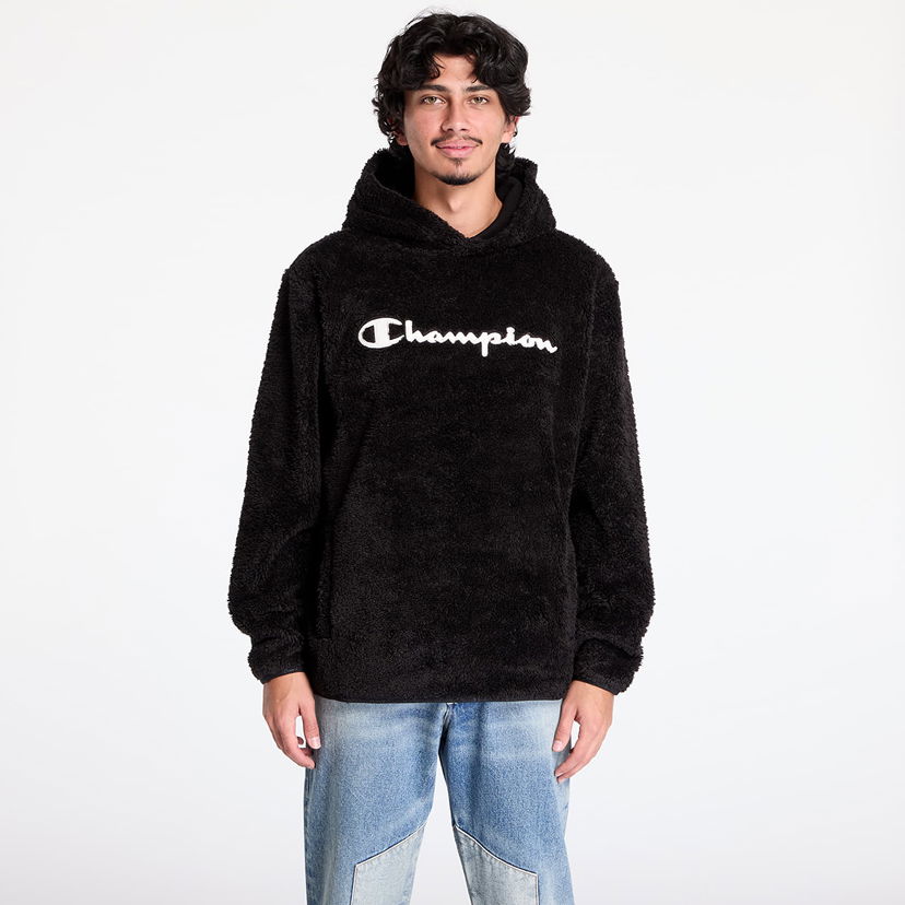 Суитчър Champion Sweatshirt Hooded Top Black XL Черно | 220445 CHA KK001