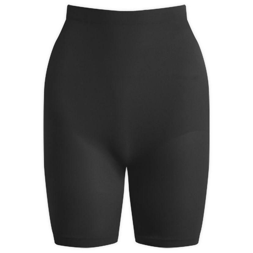 Къси панталони SKIMS Seamless Sculpt Mid Thigh Short, Size Large Черно | BO-SHO-3363-ONX
