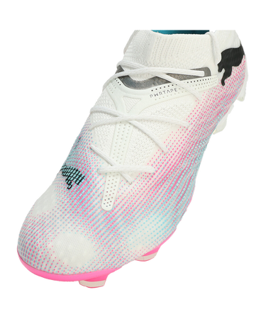 Кецове и обувки Puma Puma FUTURE 7 ULTIMATE LOW FG/AG Бяло | 108085-01, 1