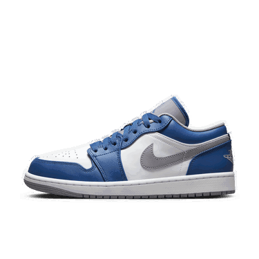 Кецове и обувки Jordan Air Jordan 1 Low "True Blue Cement" Синьо | 553558-412, 3