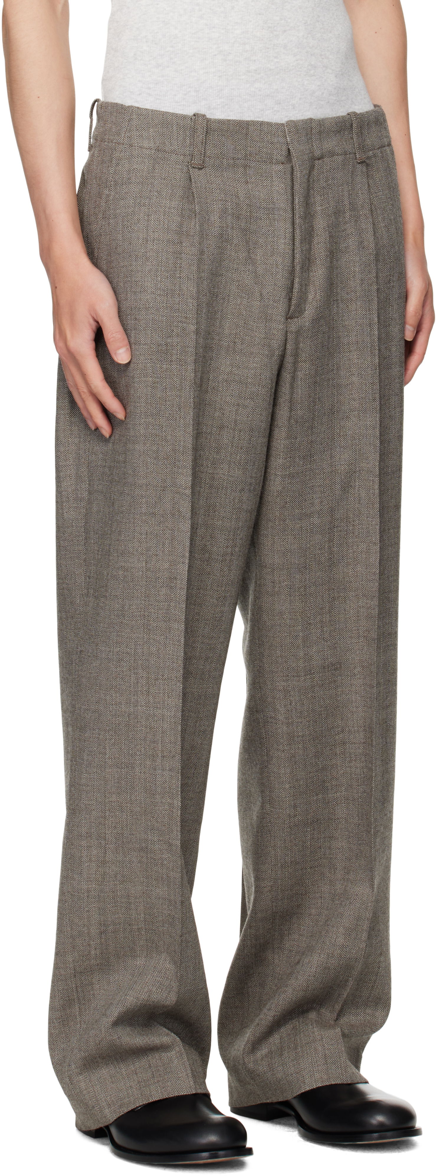 Панталони OUR LEGACY Our Legacy Borrowed Chino Trousers Сиво | M4254BBN, 1