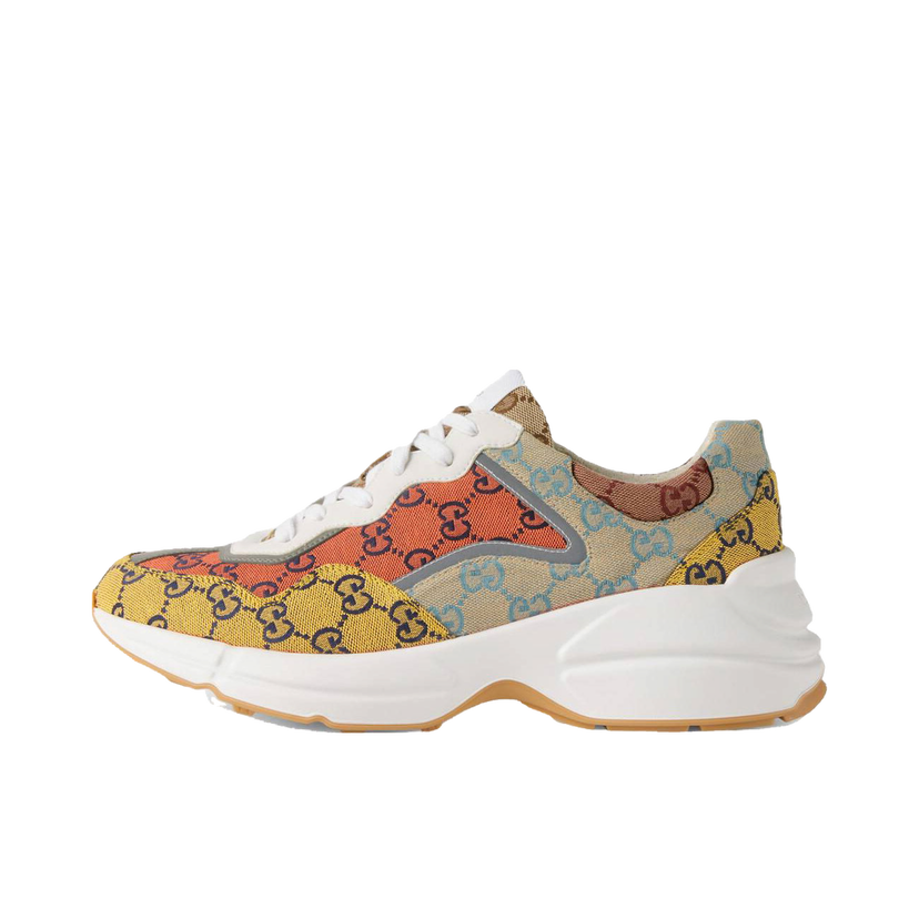 Кецове и обувки Gucci Rython GG 'Multicolor White' Многоцветен | 663659 2UZJ0 7064