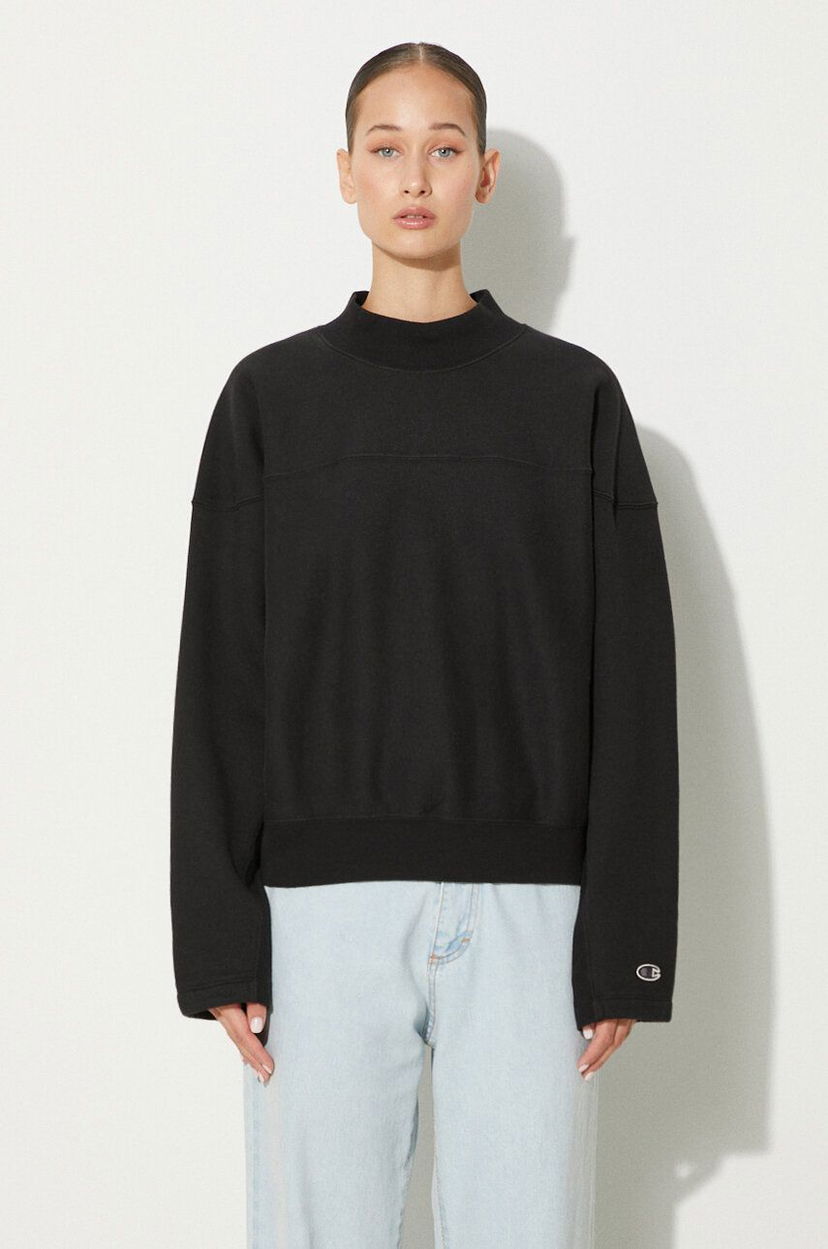 Суитчър Champion Crewneck Sweatshirt Черно | 114509