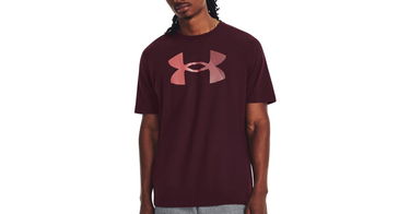 Тениска Under Armour Logo Fill Tee Бургунди | 1379451-600, 1