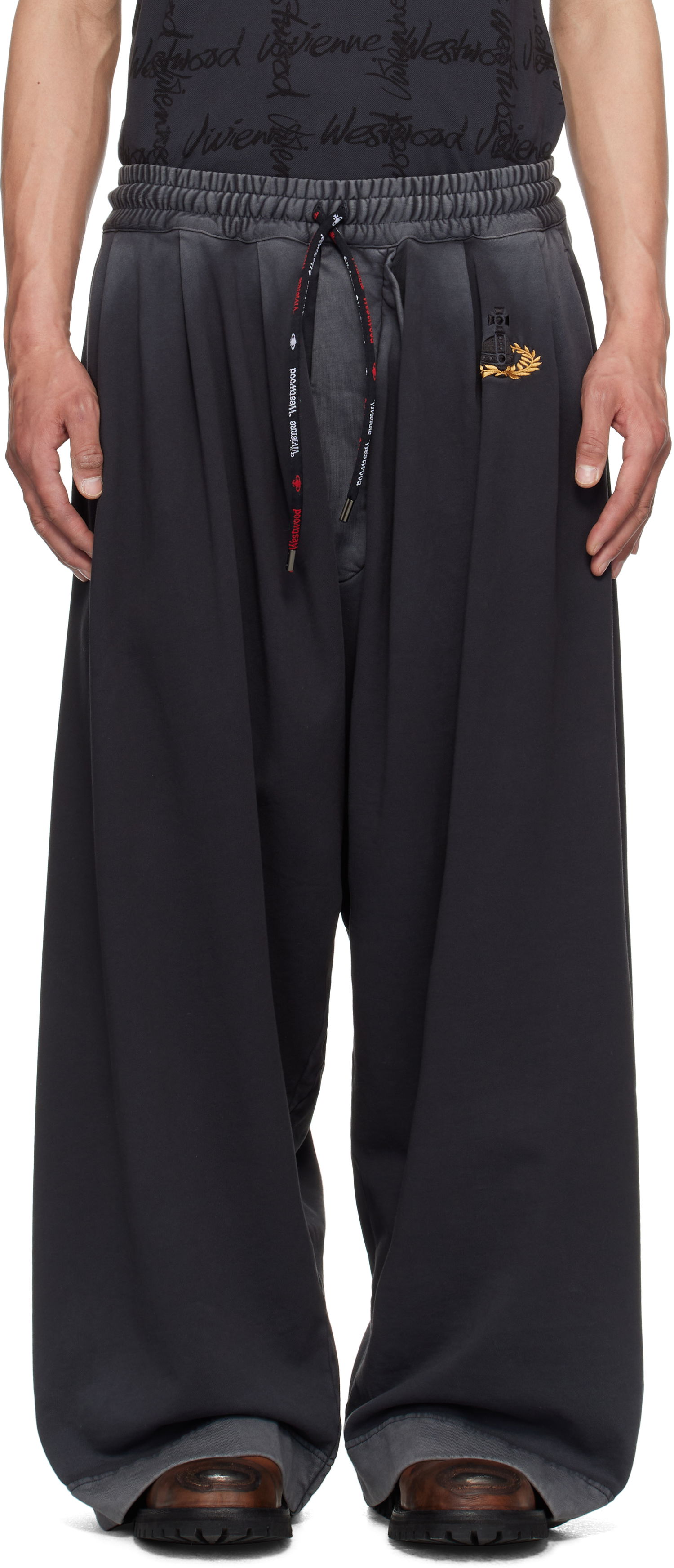Спортни панталони Vivienne Westwood Vivienne Westwood Balloon Sweatpants Сиво | 3J01000U-J008W-, 0
