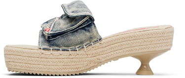 Pокля Diesel Diesel D-Ibiza Heeled Sandals Синьо | Y03568 P8100, 2