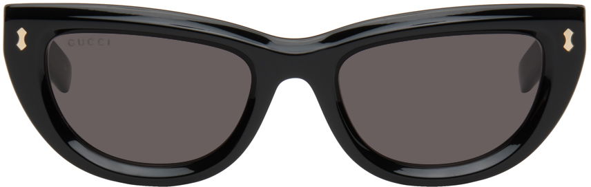 Облекло Gucci Gucci Black Cat-Eye Sunglasses Кафяво | GG1521S, 0