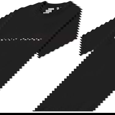 Тениска DAILY PAPER Alias Logo Tee Черно | 2021181, 0