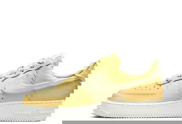 Кецове и обувки Nike Air Force 1 Low Cross Stitch Light Lemon Жълто | DJ9945-700, 1