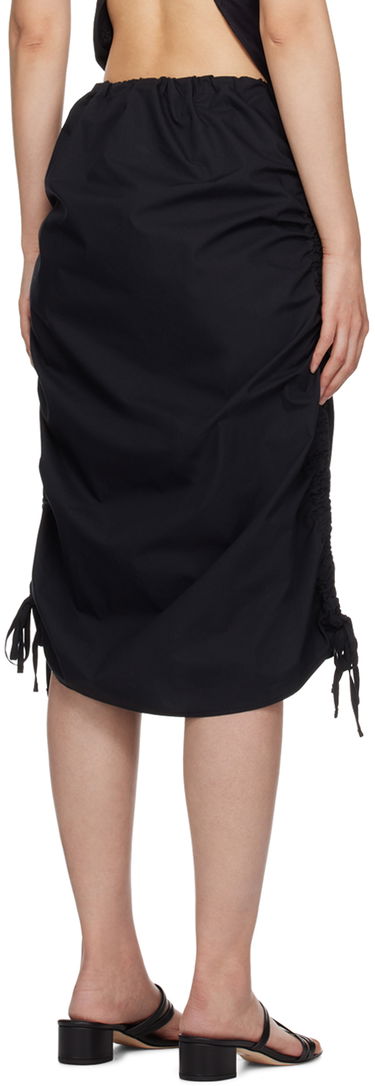 Пола Baserange Baserange Pictorial Midi Skirt Черно | SKPS-CO-SP24, 2
