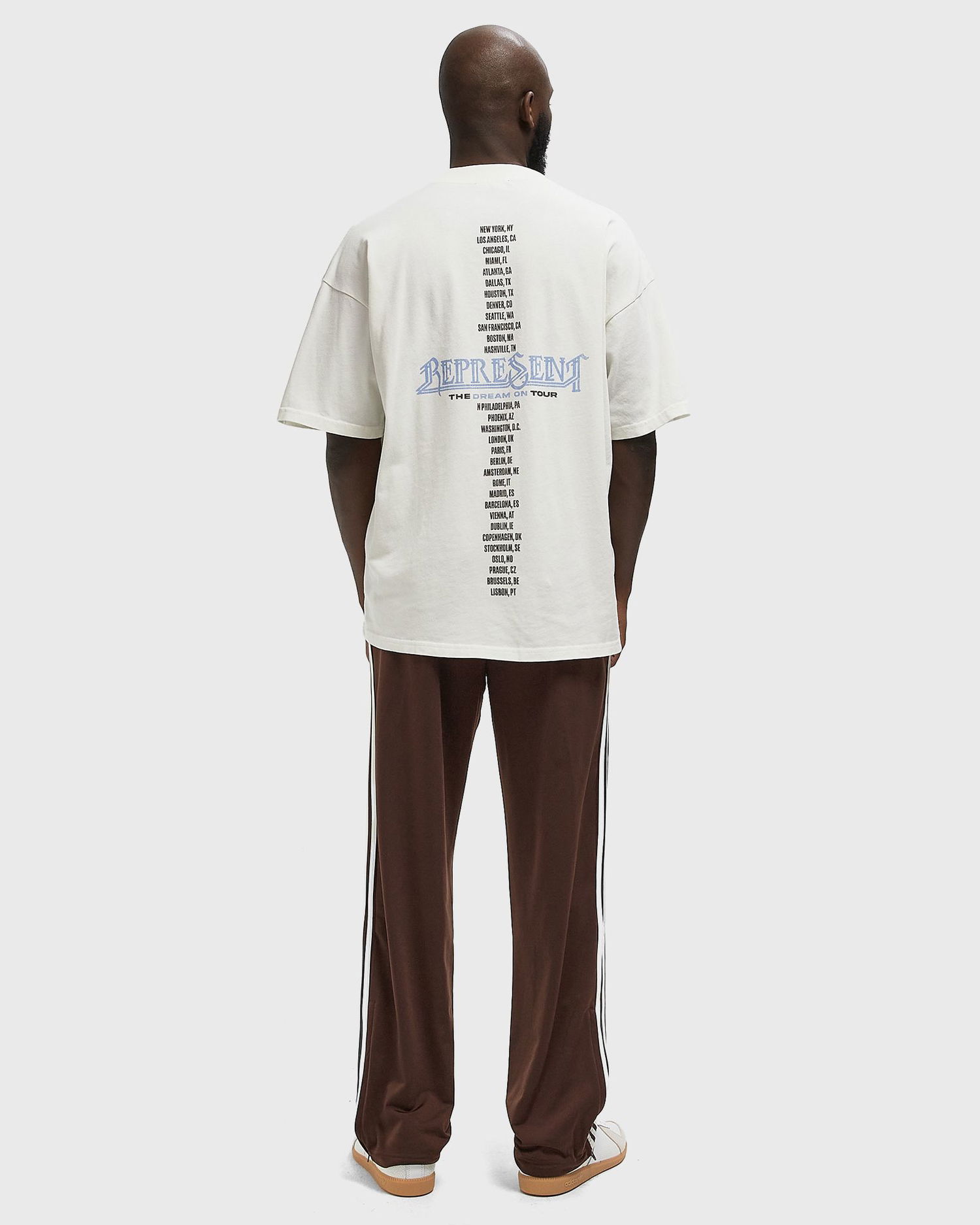 Тениска Represent Clo T-Shirt Golden Tour Бяло | MLM100823-72, 1