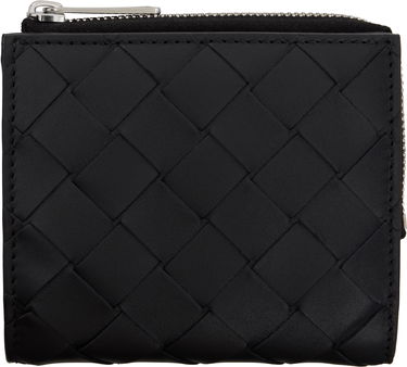 Портфейл Bottega Veneta Bottega Veneta Intrecciato Bi-Fold Wallet Черно | 775546VCPQ48803, 0