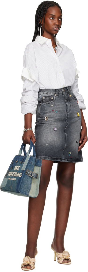 Голяма пазарска чанта Marc Jacobs Marc Jacobs 'The Deconstructed Denim' Medium Tote Bag Синьо | 2S5HTT031H03, 3