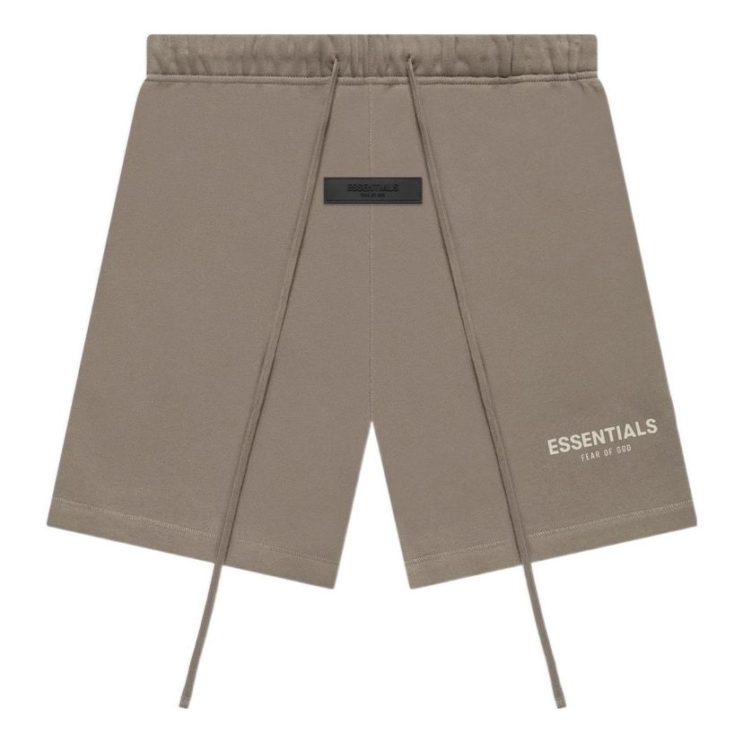 Къси панталони Fear of God Essentials Sweatshorts Кафяво | FOG-SS22-092