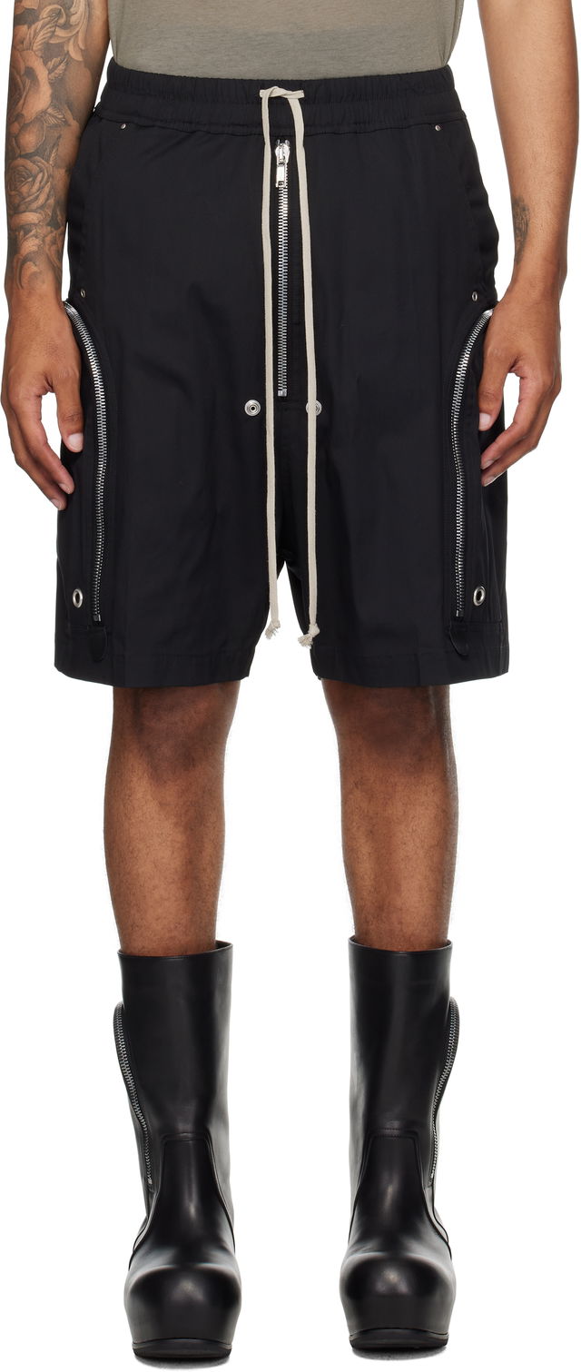 Rick Owens Bauhaus Bela Cargo Shorts