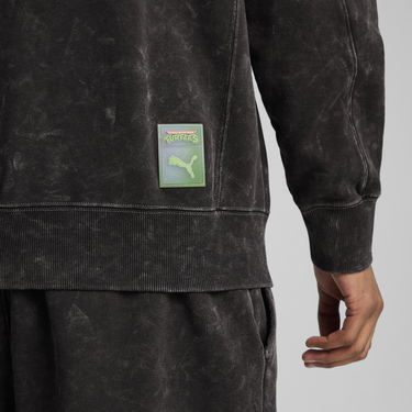 Суитчър Puma PUMA x TMNT Relaxed Fit Graphic Sweatshirt Черно | 630100_01, 4