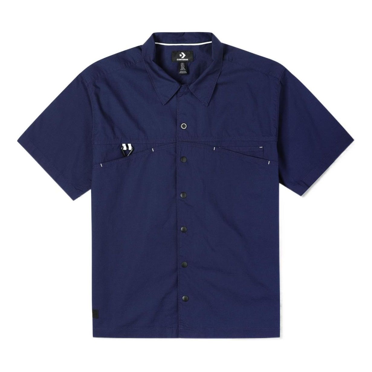 Риза Converse Men's Layering Utility Shirt Синьо | 10024356-A02, 0