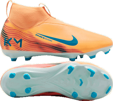 Кецове и обувки Nike Zoom Mercurial Superfly 10 Academy Kylian Mbappé FG/MG Оранжево
 | hf3417-801, 3