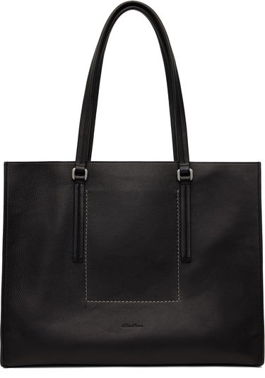 Голяма пазарска чанта Rick Owens Rick Owens Hollywood Edith Shopper Tote Черно | RA01E0654 LCN, 0