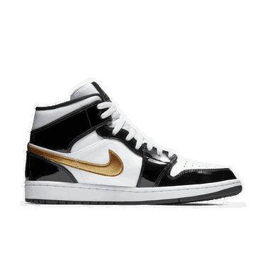 Кецове и обувки Jordan Air Jordan 1 Mid Patent "Black Gold" Многоцветен | 852542-007, 3