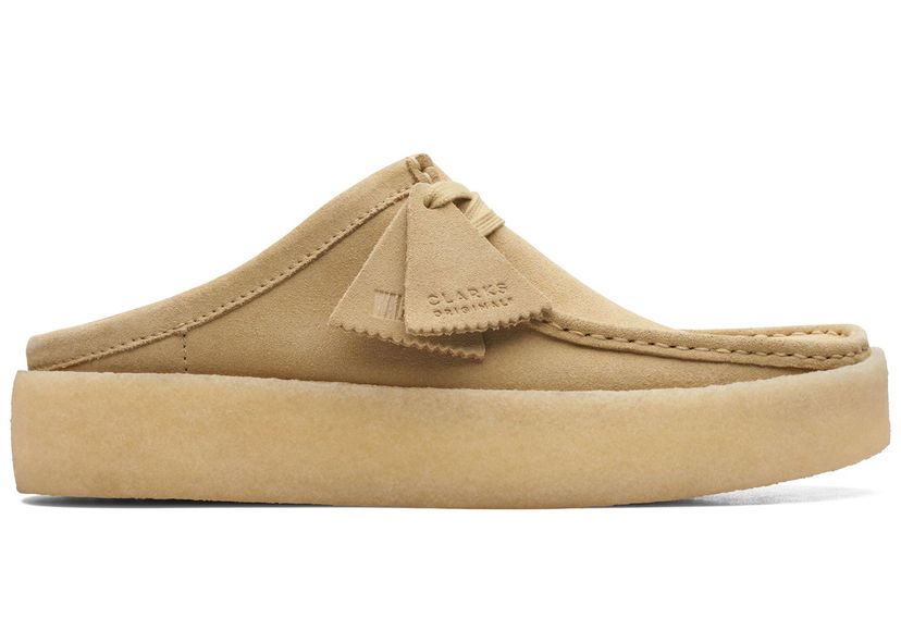 Кецове и обувки Clarks Wallabee Cup Mule Бежово | 26167286