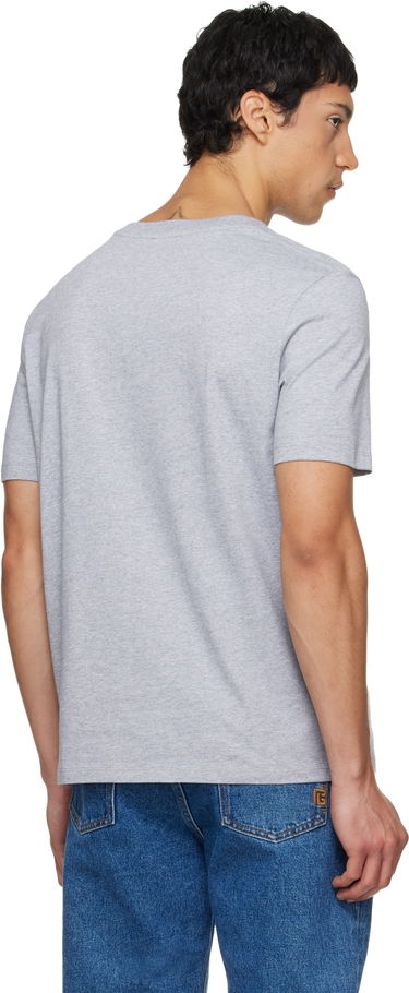 Тениска Balmain Printed Cotton T-shirt Сиво | GH1EG000BD46, 2