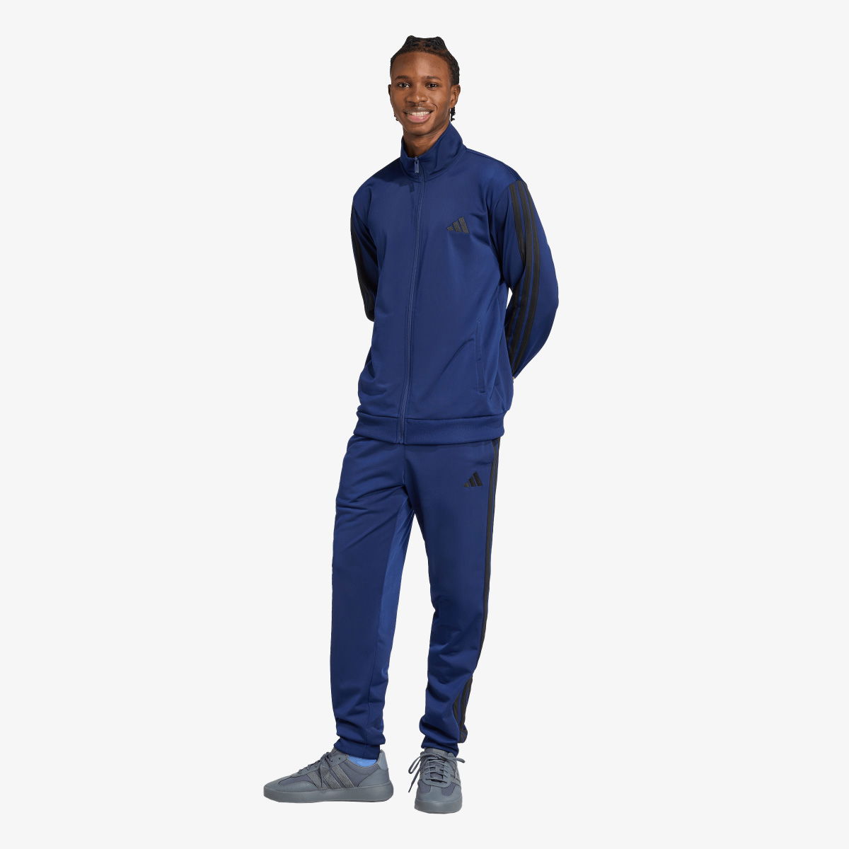 Комплект adidas Originals 3-Stripes Tricot Track Suit Синьо | KB7657, 1
