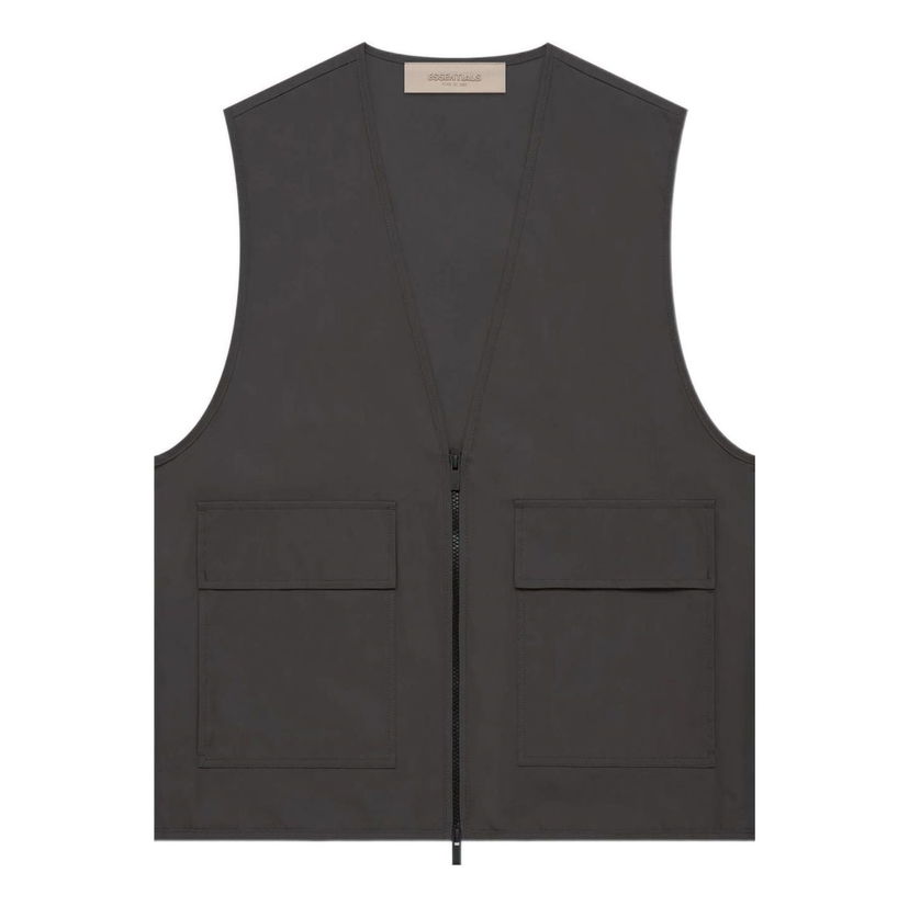 Жилетка Fear of God Essentials Work Vest Черно | FOG-SS22-118