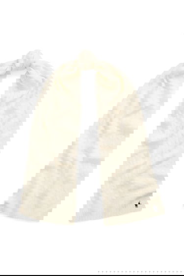 Шал Polo by Ralph Lauren Cable-Knit Wool Scarf Бежово | 455956296002, 1