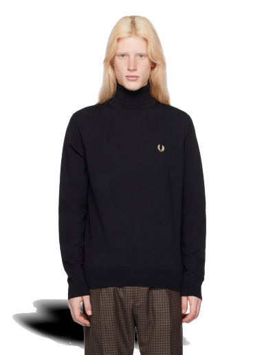 Embroidered Turtleneck