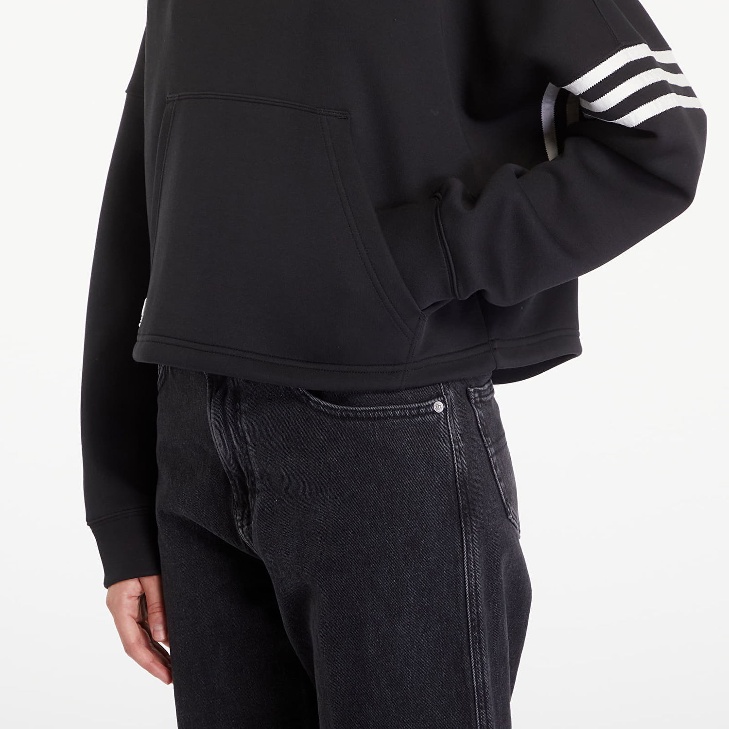 Суитчър adidas Originals NEUCL HOODIE Черно | IW5607, 1