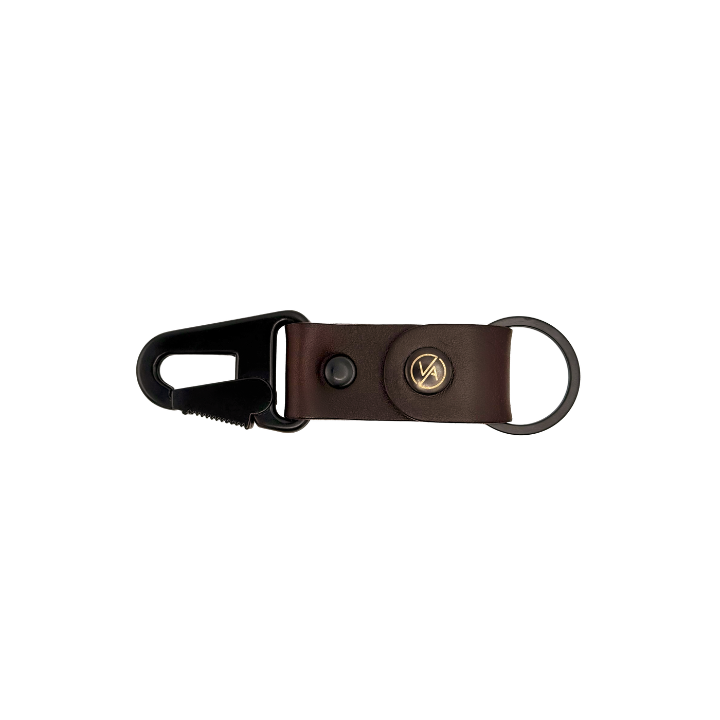 Ключодържатели Vasky Leather Keychain with Carabiner Кафяво | A-0223-004, 0