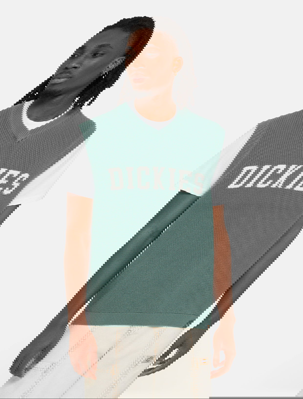 Жилетка Dickies Melvern Knitted Vest Зелено | 0A4YYP, 0