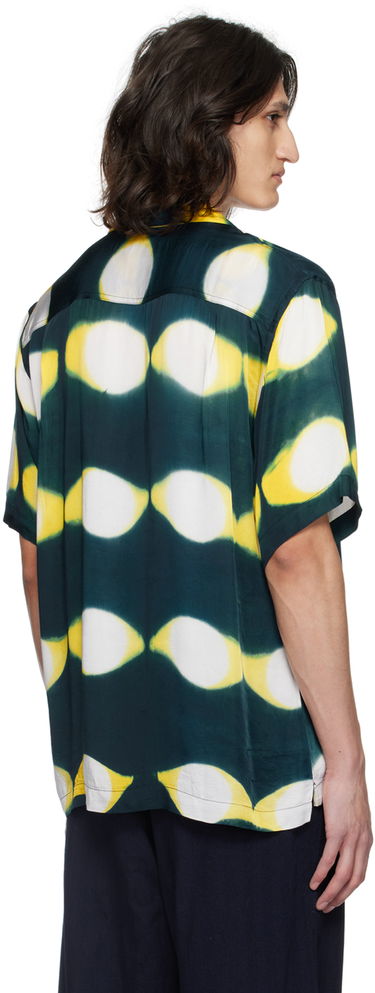 Риза Universal Works Universal Works Hand-Dyed Resort Shirt Зелено | 30187, 2