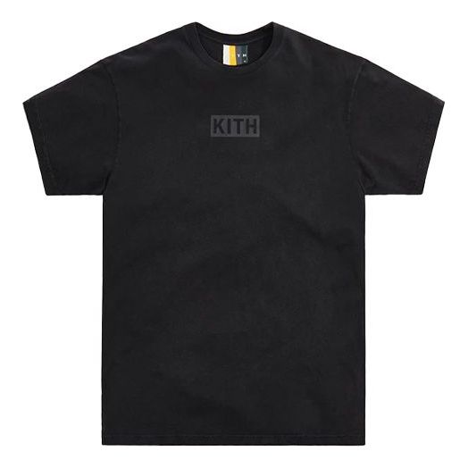 Тениска KITH Triple Box Logo Tee Черно | KH030097-001, 0