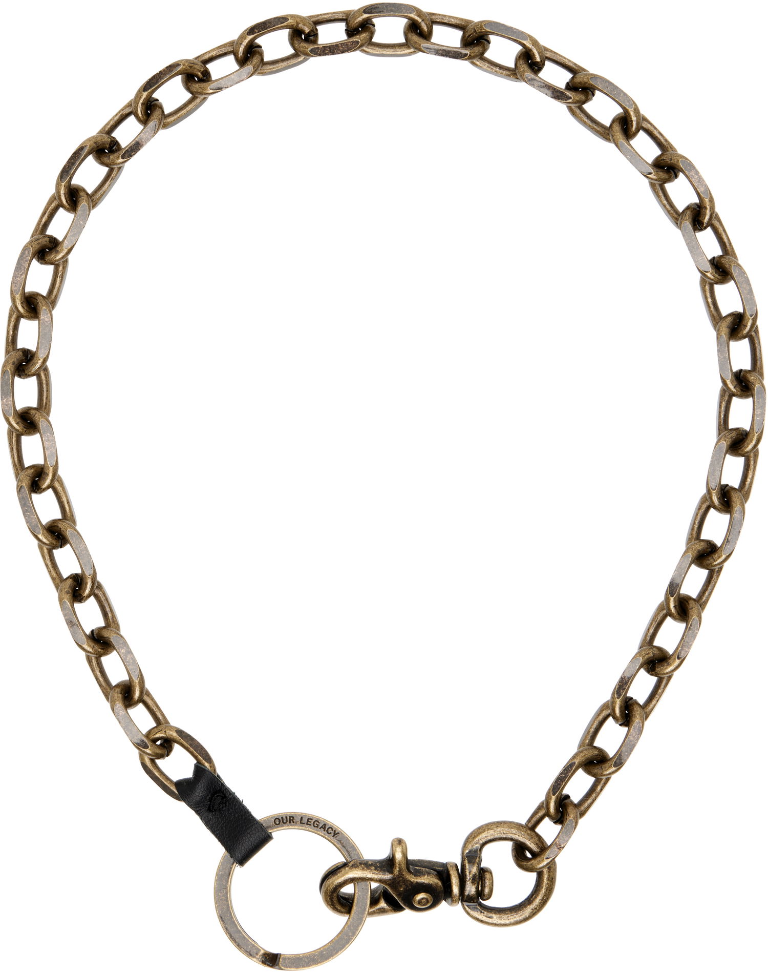 Ключодържатели OUR LEGACY Our Legacy Ladon Chain Necklace Металик | A2258LAB, 0