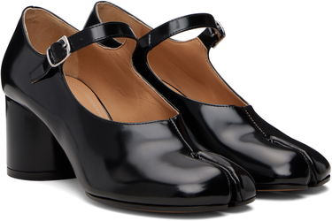 Кецове и обувки Maison Margiela Tabi Mary-Jane Heels "Black" Черно | S58WL0217 PS679, 3