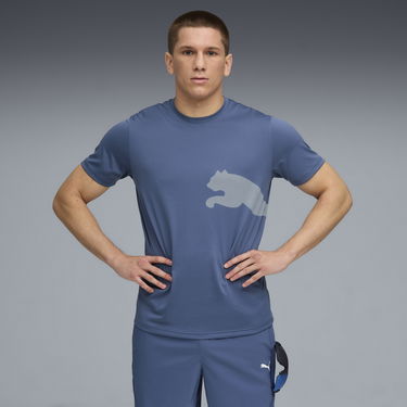 Тениска Puma Train All Day Big Logo T-Shirt Синьо | 526721_80, 0