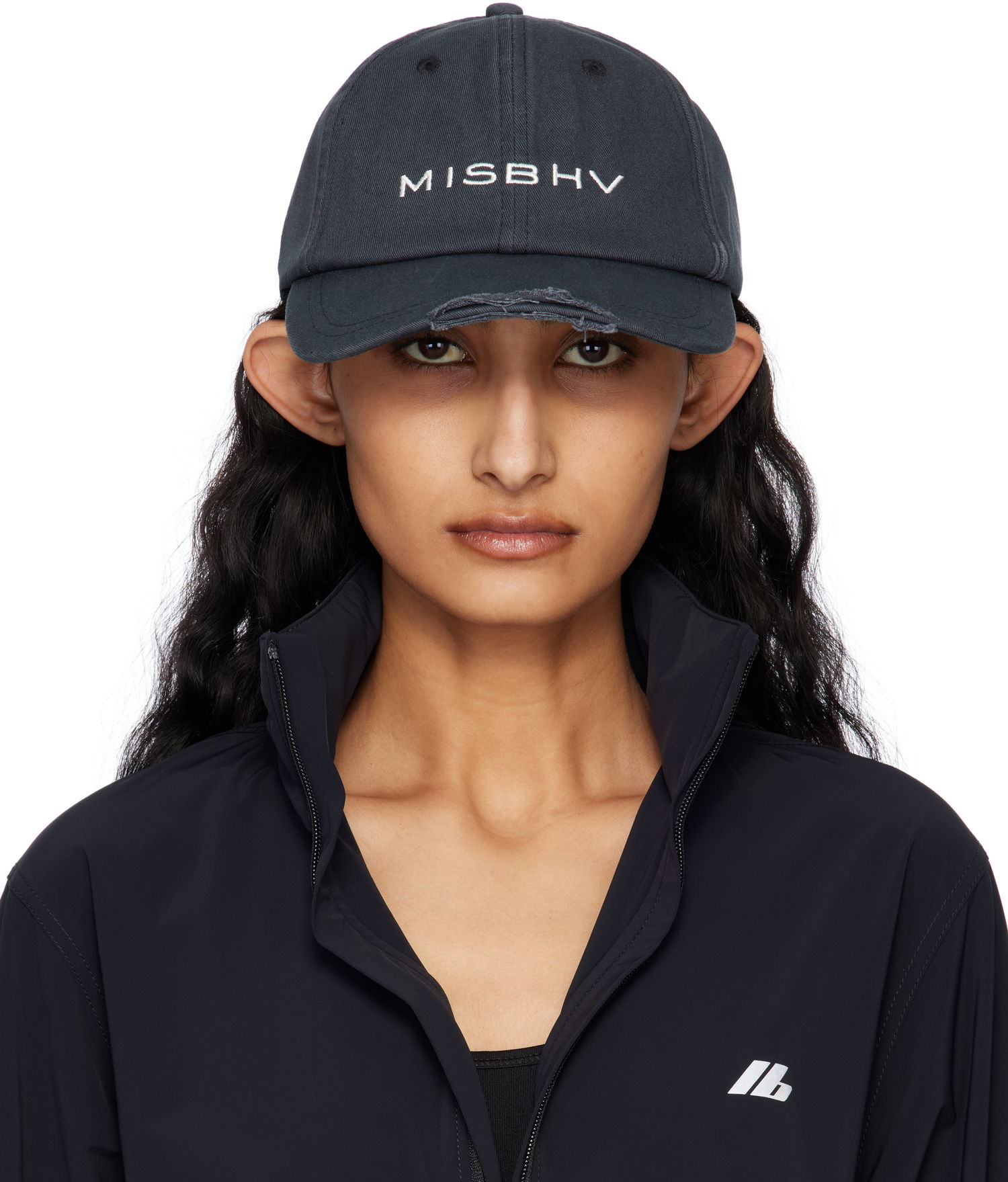 Шапка с козирка MISBHV MISBHV 2010 London Distressed Baseball Cap Черно | 250A508, 0