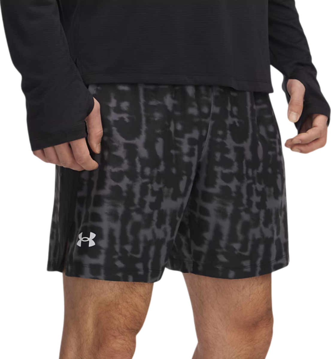 Къси панталони Under Armour Under Armour UA Launch 7'' Print Shorts Черно | 1382621-025, 0