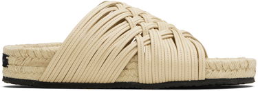 Кецове и обувки Stella McCartney Stella McCartney Gaia Alter Mat Platform Sandals Бежово | 810531APADB0, 0