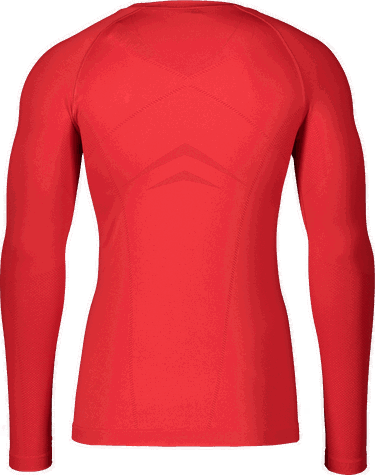 Тениска Odlo Odlo Performance Warm Underwear Long Sleeve Shirt Червено | 197462-36100, 2