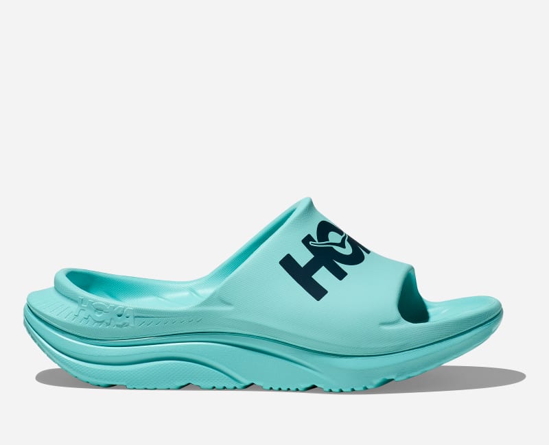 Кецове и обувки Hoka One One Ora Slide Тюркоазено | 1155154-CSK, 0
