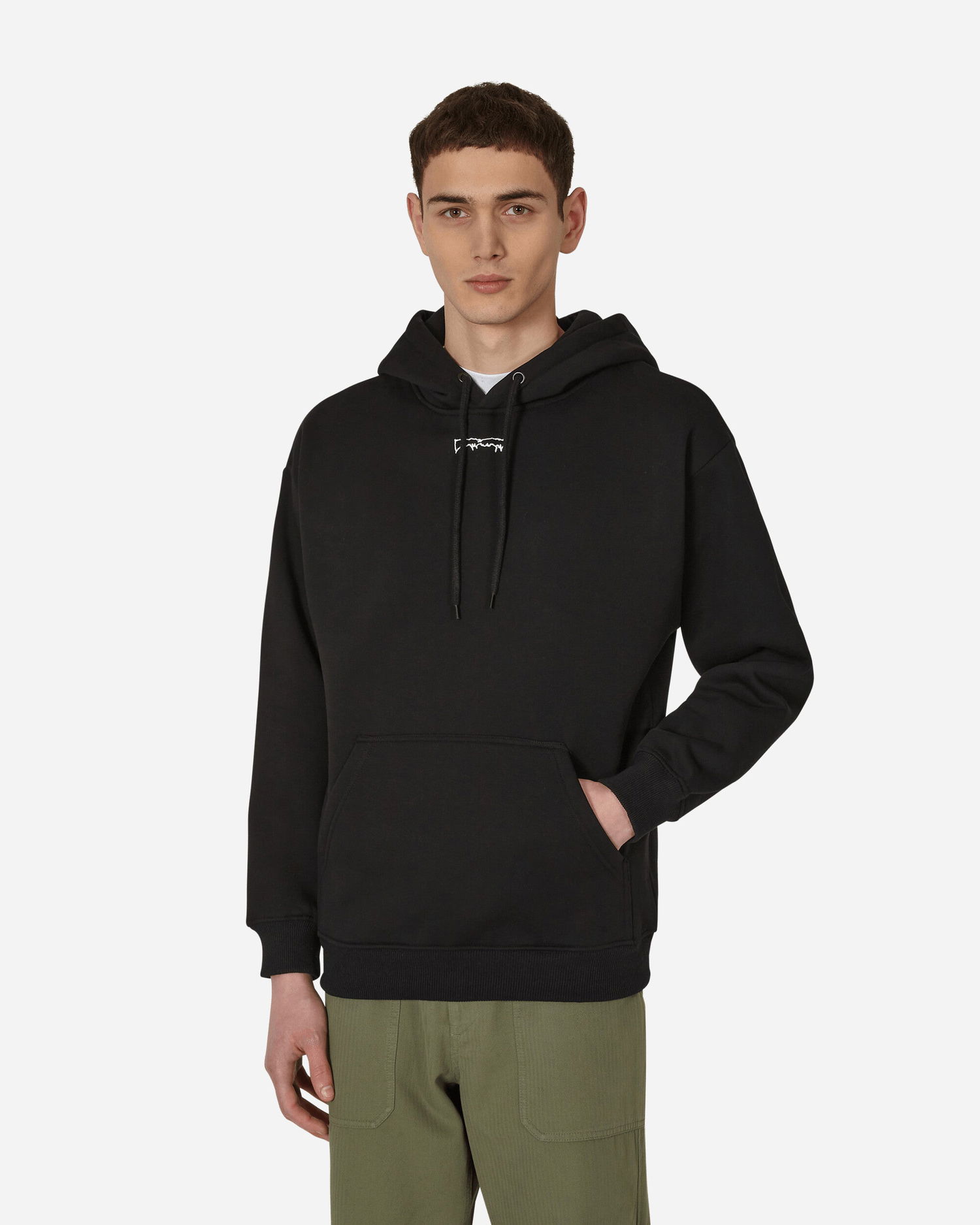 Суитчър Fucking Awesome Outline Drip Hooded Sweatshirt Черно | PN4130 001, 0