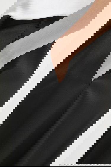 Панталони Maison Margiela MM6 Maison Margiela Wide High Waist Pants Черно | S52KA0539.M35227.900, 5