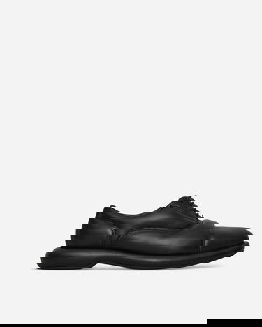 Кецове и обувки Clarks Martine Rose Leather Oxford Shoes Черно | 28476194 BLK, 1