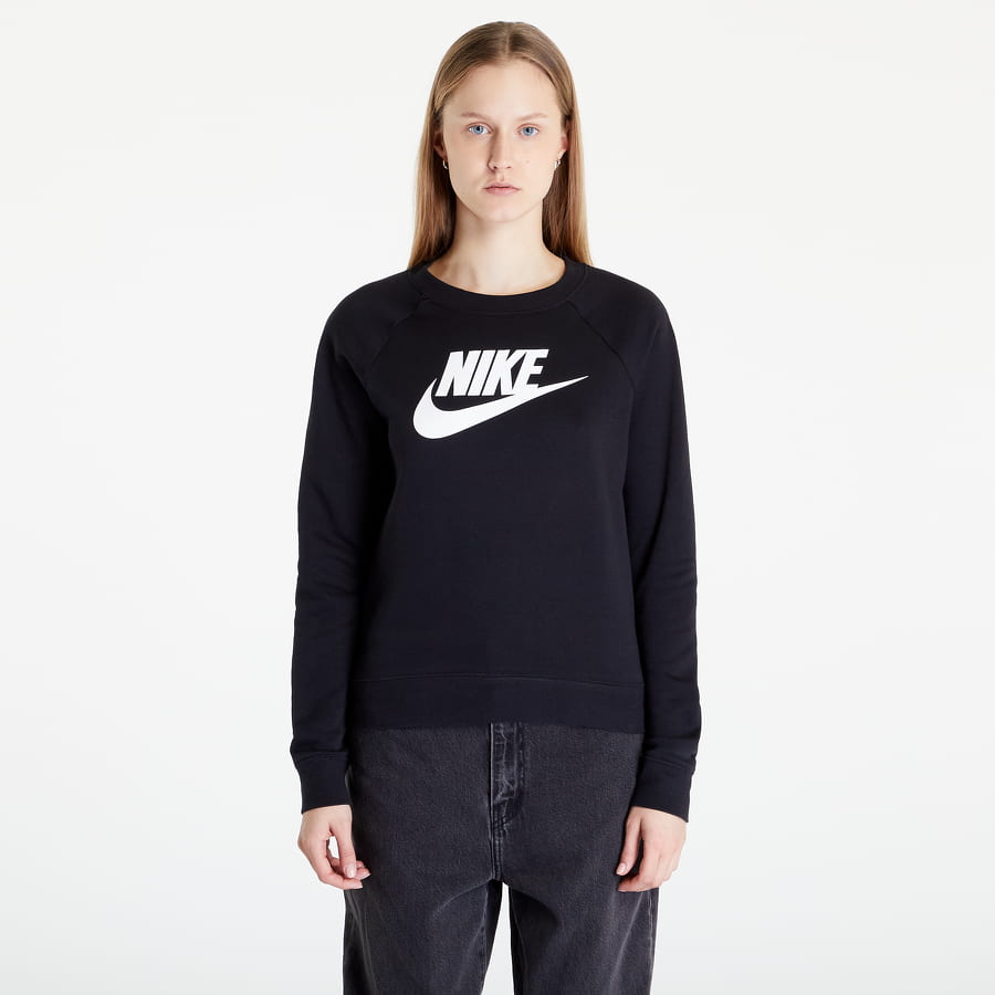 Суитчър Nike NSW Essential Crew Fleece HBR Черно | BV4112-010, 0