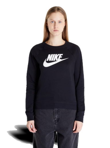 Суитчър Nike NSW Essential Crew Fleece HBR Черно | BV4112-010