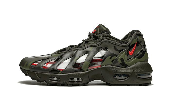 Кецове и обувки Nike Supreme x Air Max 96 ''Camo'' Зелено | CV7652-300, 0