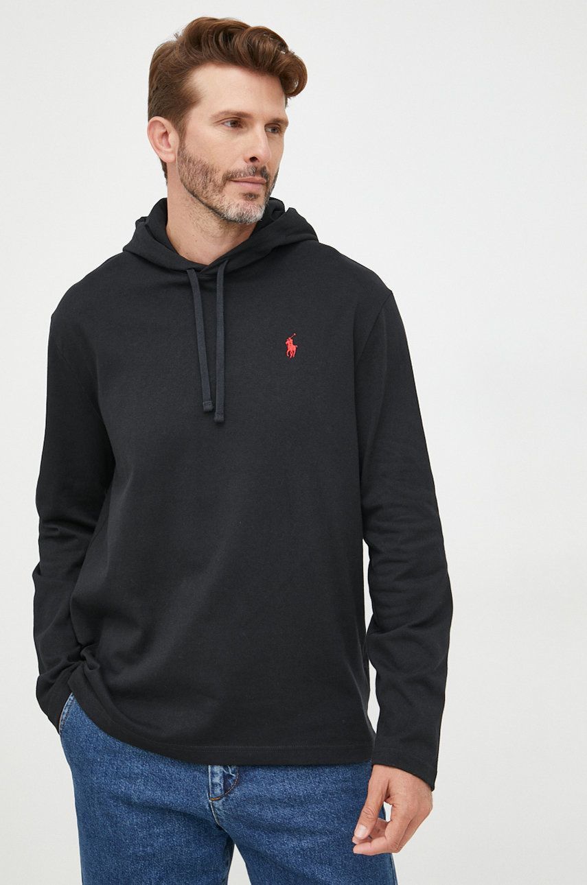 Суитчър Polo by Ralph Lauren Pullover Hoodie Черно | 710878516004, 0